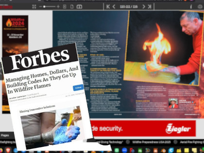 Collage de publicaciones y medios